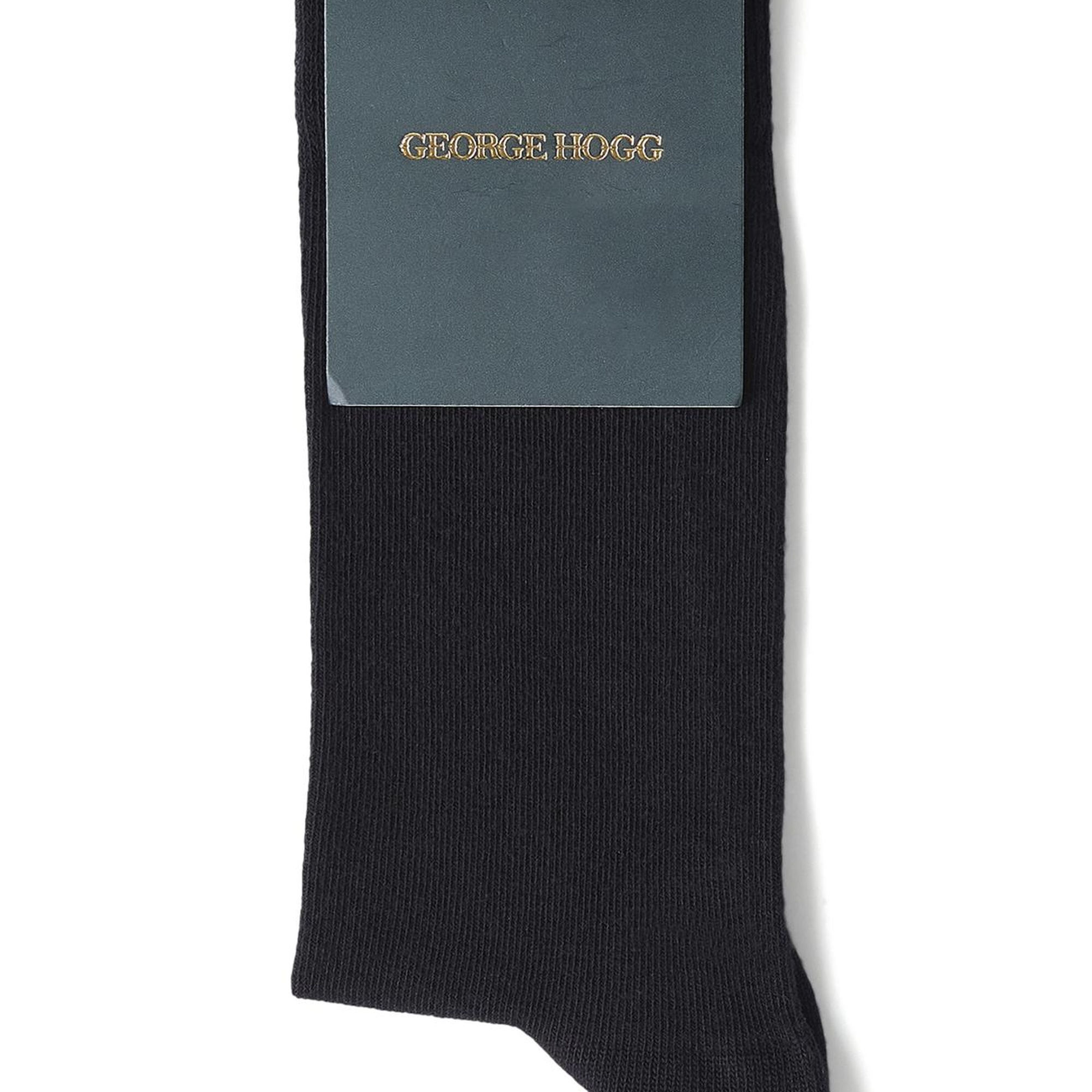 George Hogg Erkek Siyah Çorap