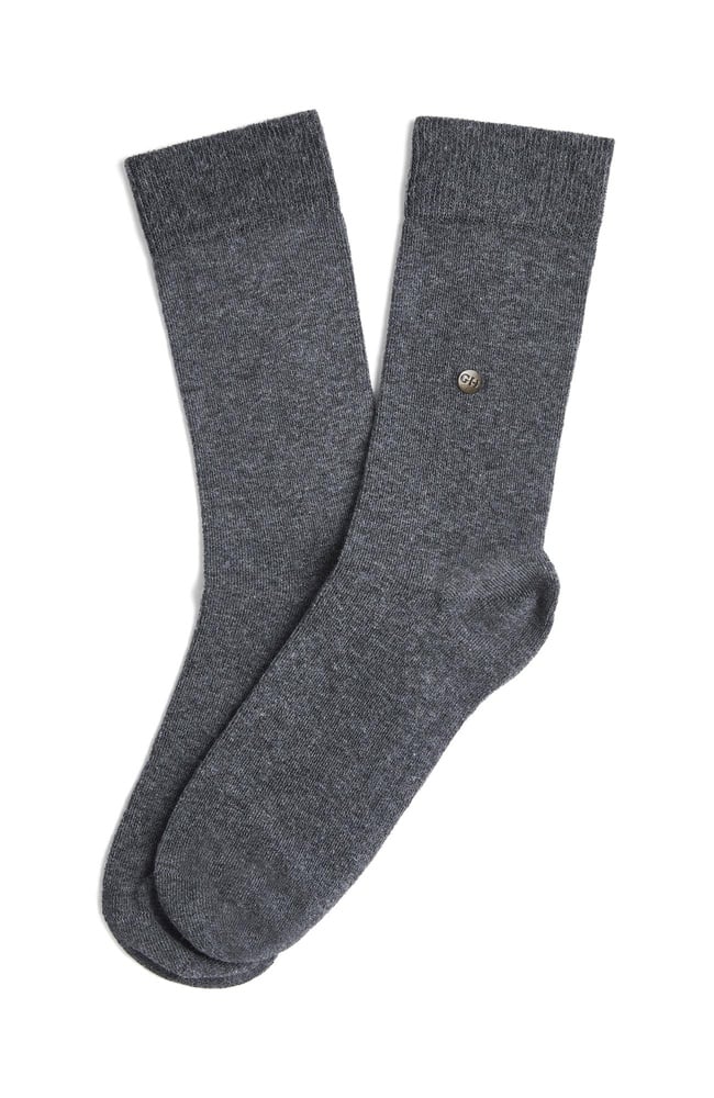  George Hogg Erkek Antrasit Gri Örme Pamuklu Soket Çorap
