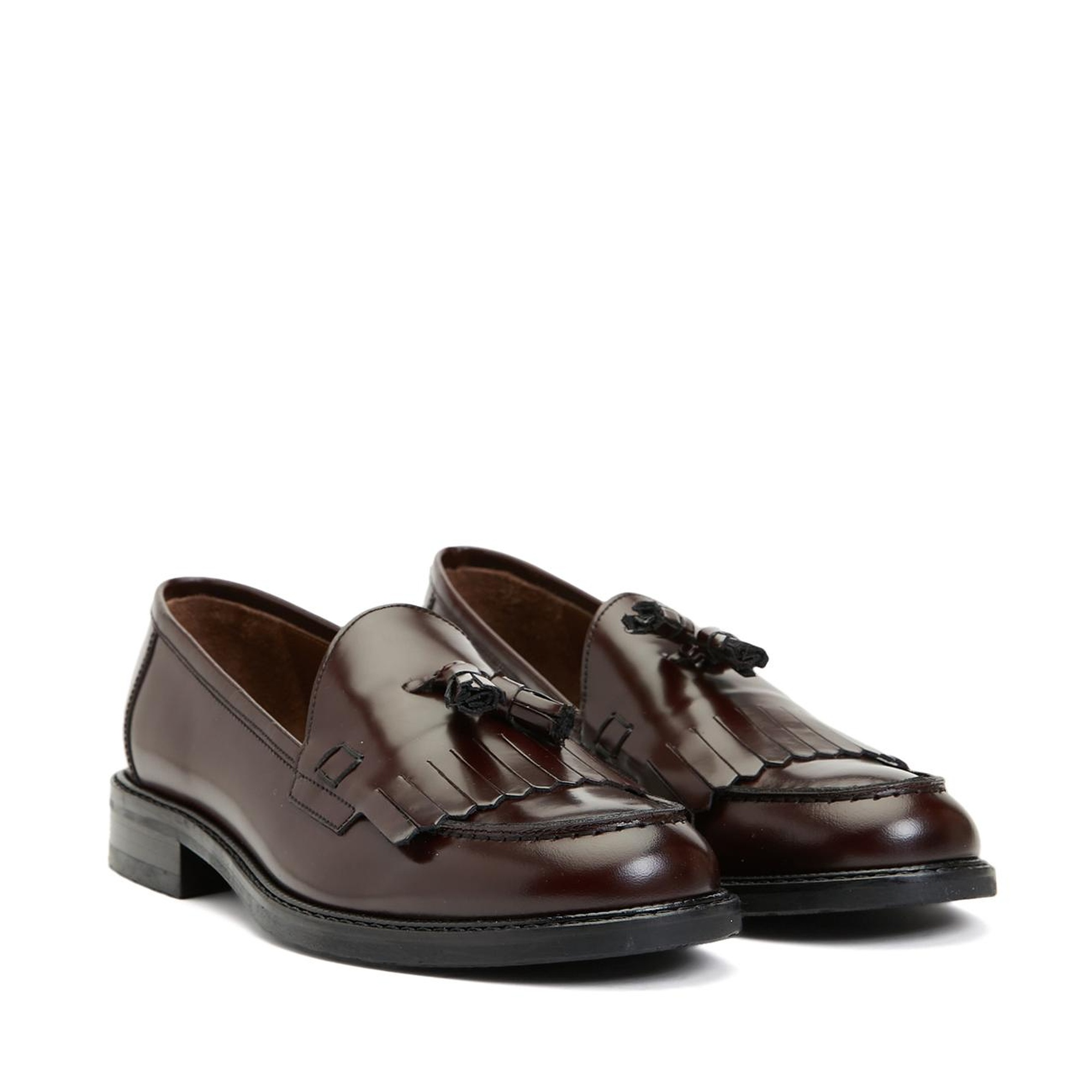 George Hogg Icons Kadın Bordo Loafer
