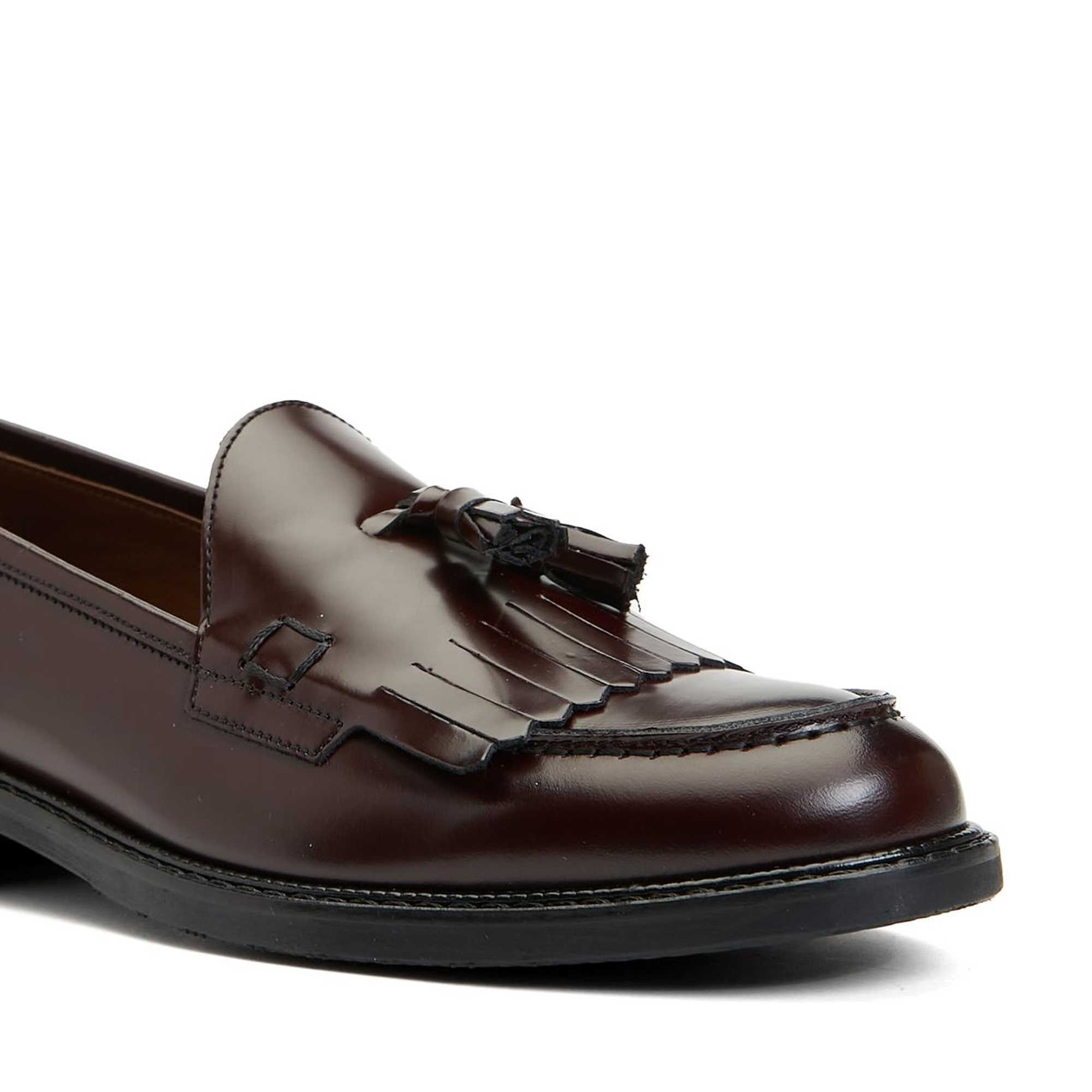 George Hogg Icons Kadın Bordo Loafer