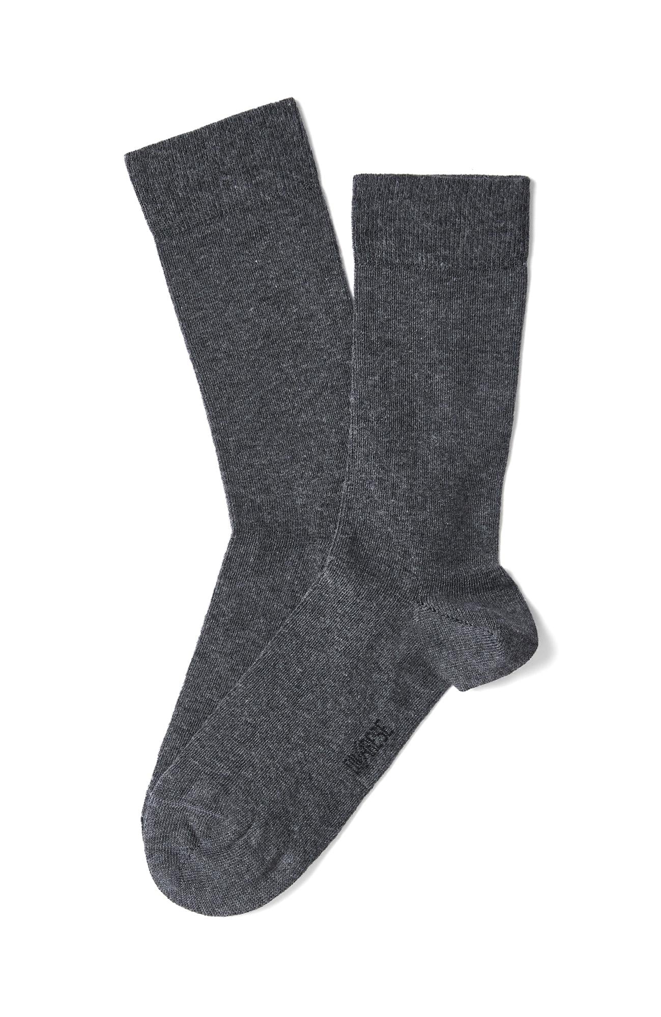  Divarese Erkek Gri Çorap