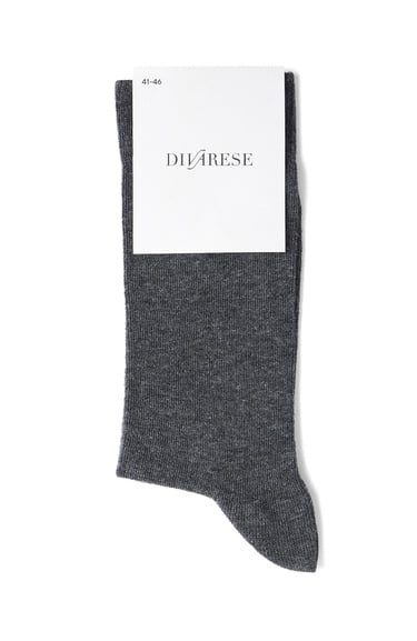  Divarese Erkek Gri Çorap