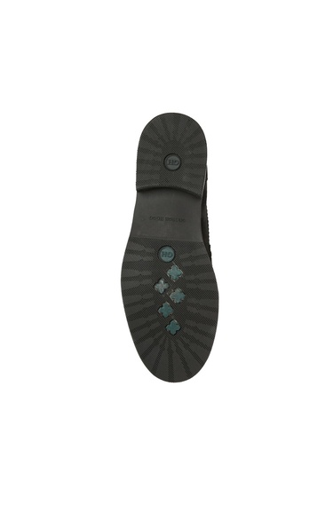  George Hogg Icons Kadın Siyah Süet Loafer