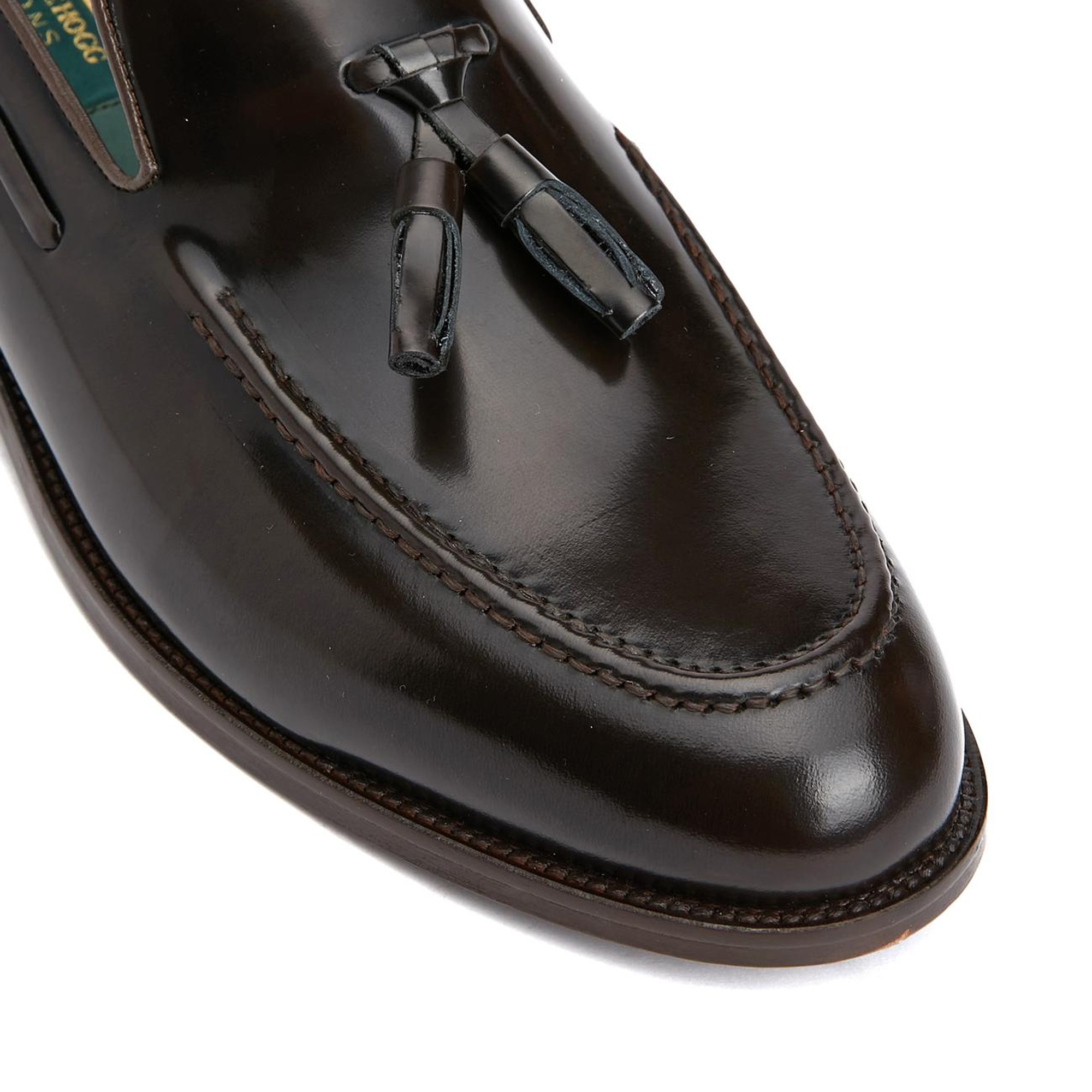 George Hogg Icons Erkek Kahverengi Püsküllü Deri Kösele Ayakkabı