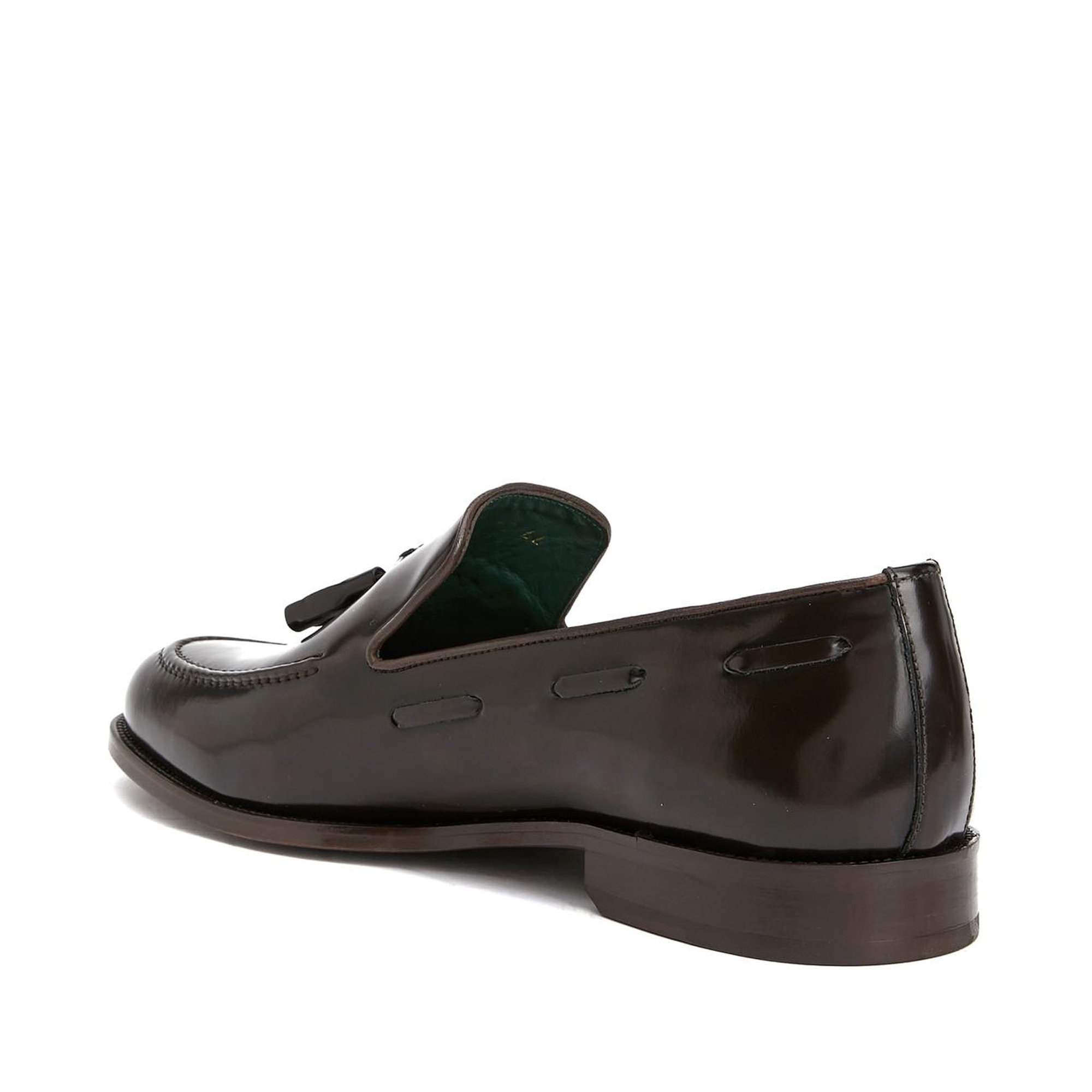 George Hogg Icons Erkek Kahverengi Püsküllü Deri Kösele Ayakkabı