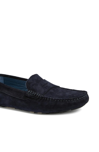  Divarese Erkek Lacivert Süet Loafer