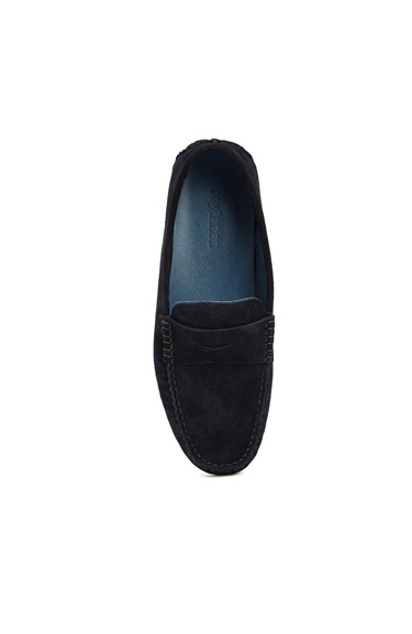 Divarese Erkek Lacivert Süet Loafer