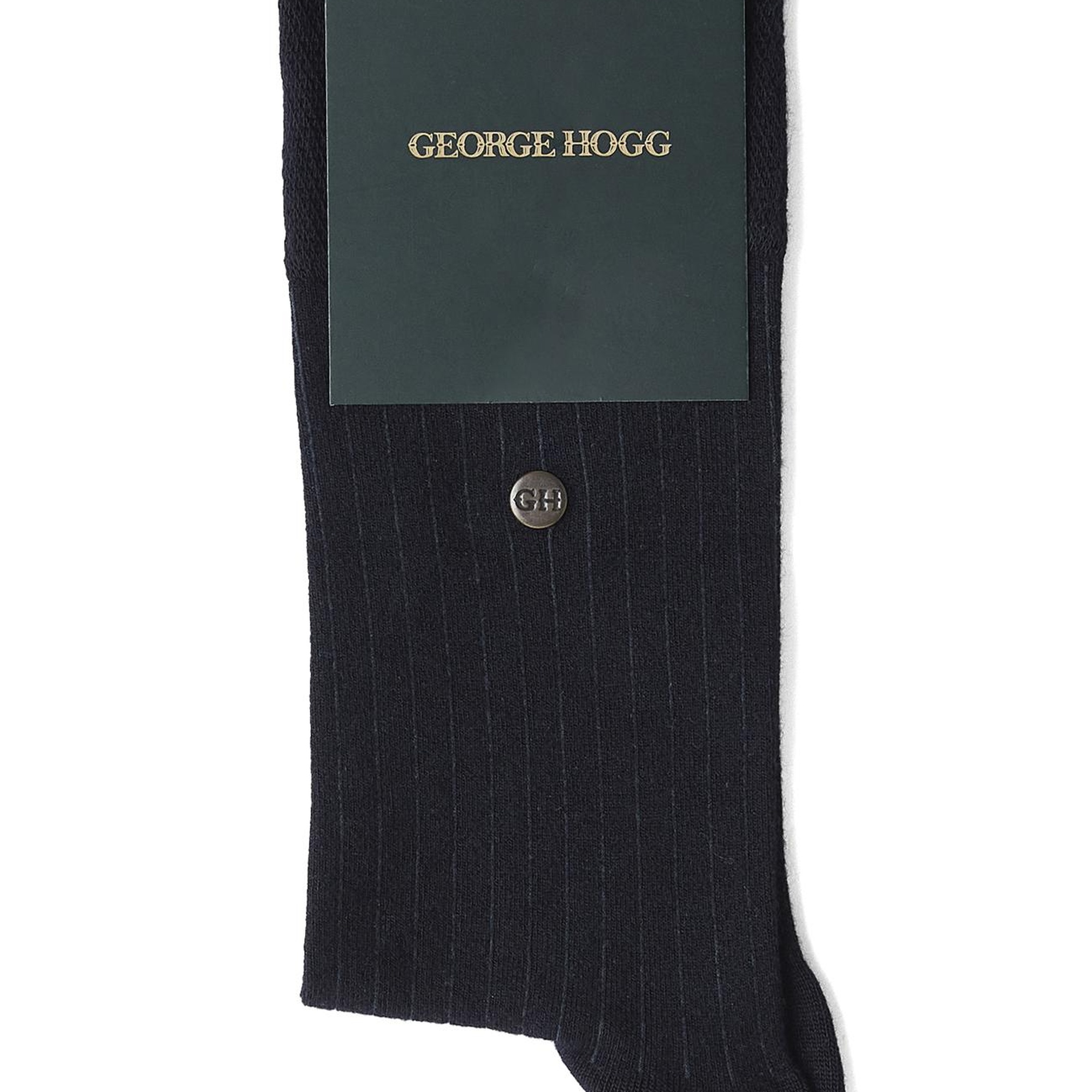 George Hogg Erkek Lacivert Bambu Çorap