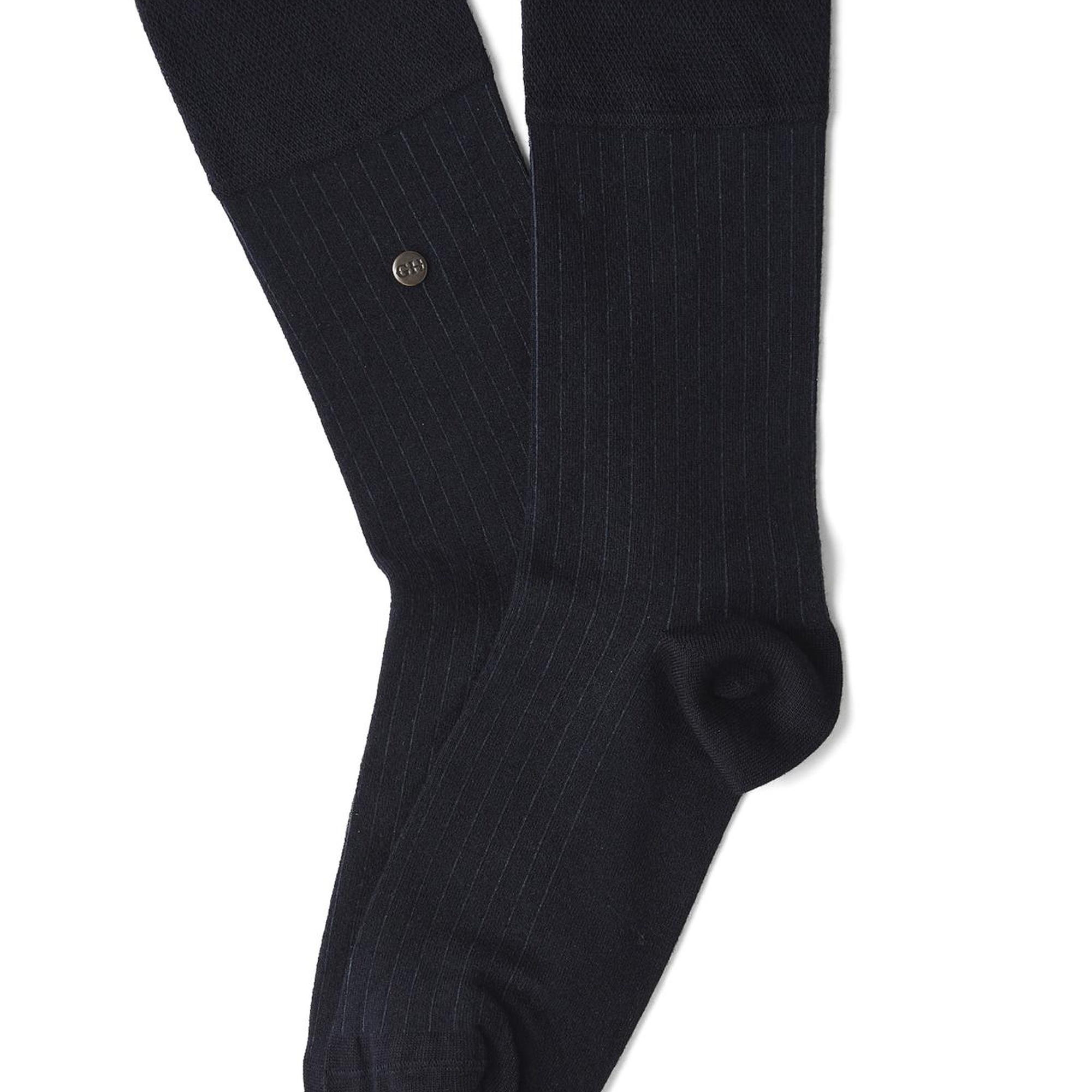 George Hogg Erkek Lacivert Bambu Çorap