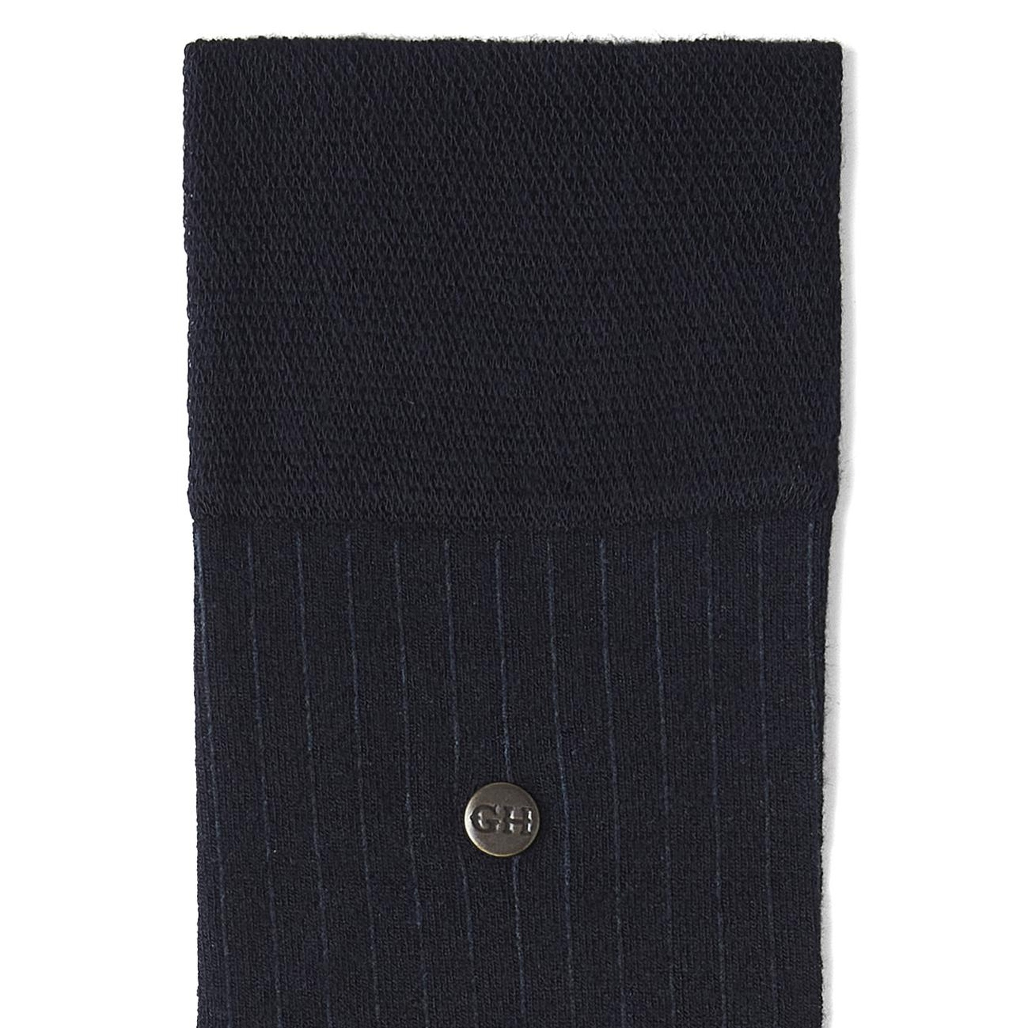 George Hogg Erkek Lacivert Bambu Çorap