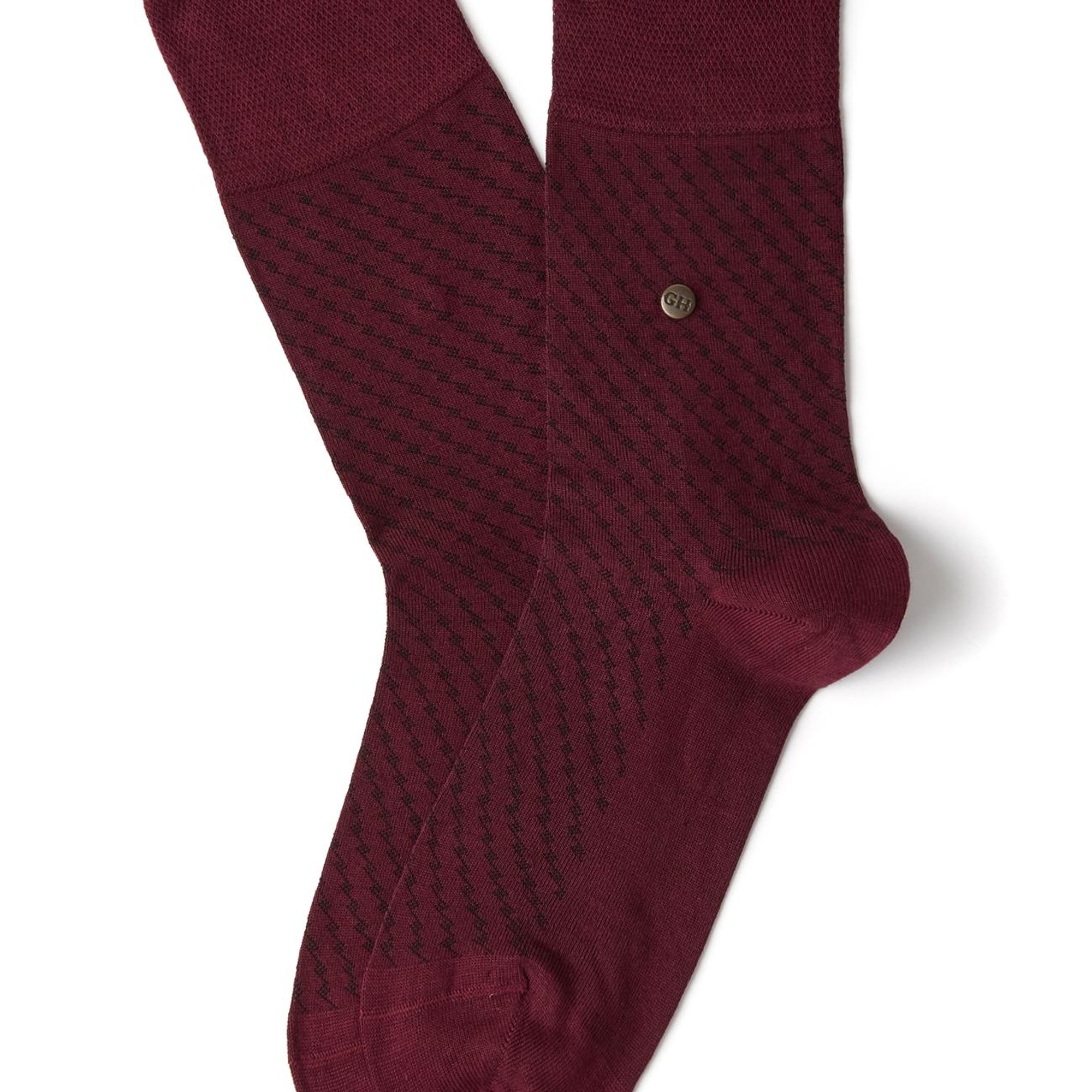 George Hogg Erkek Bordo Çorap