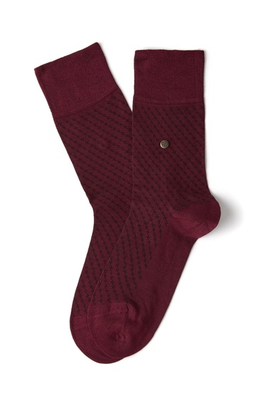  George Hogg Erkek Bordo Çorap