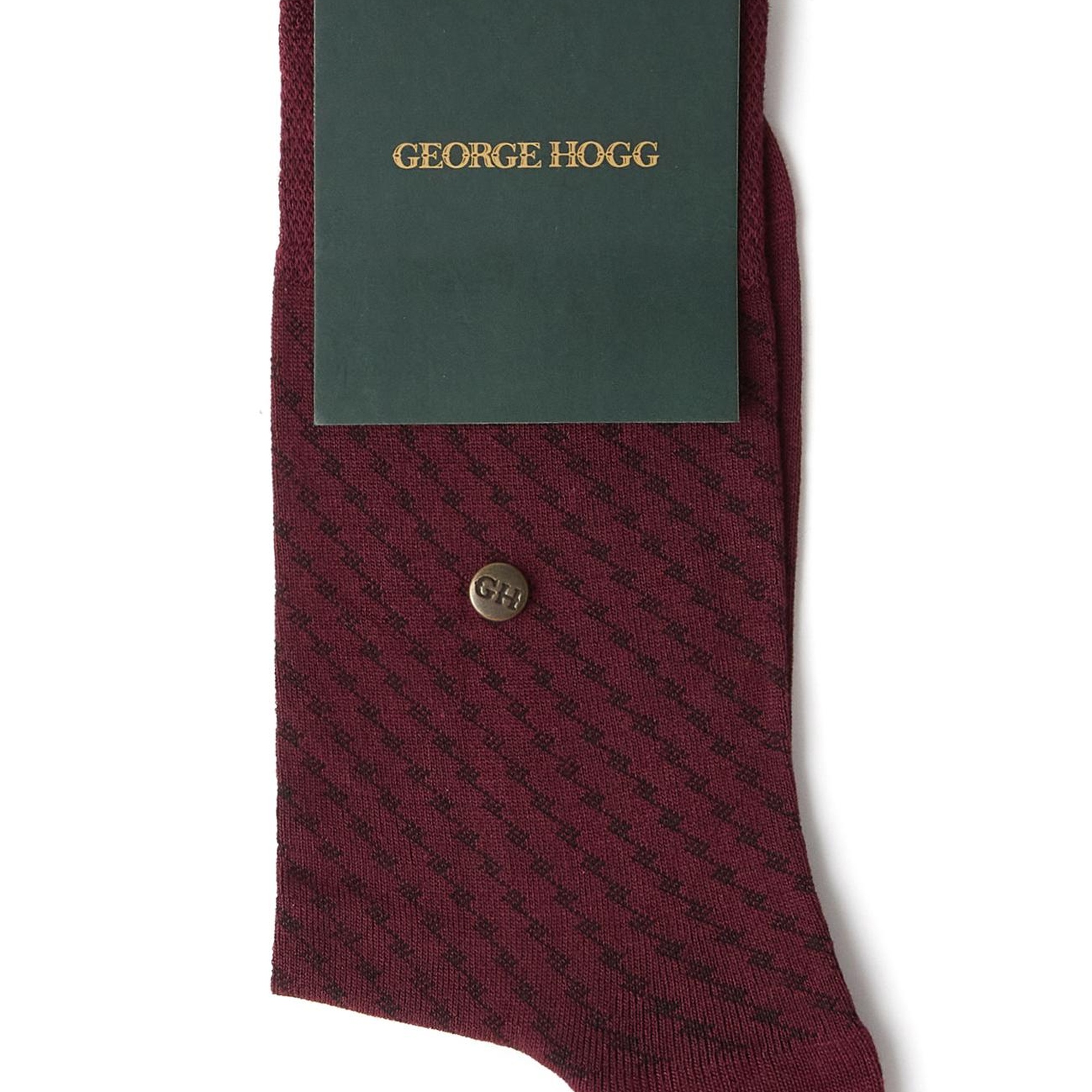 George Hogg Erkek Bordo Çorap