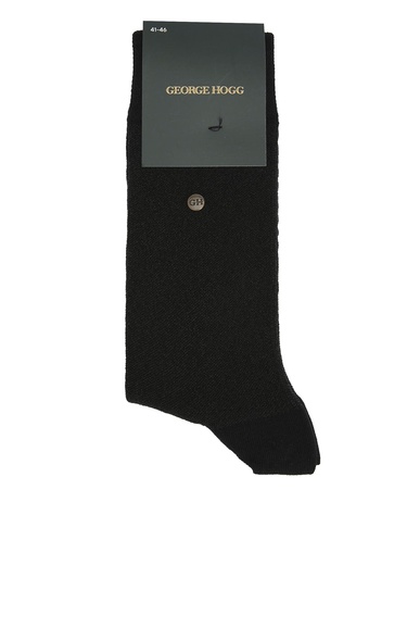 George Hogg Erkek Siyah Çorap