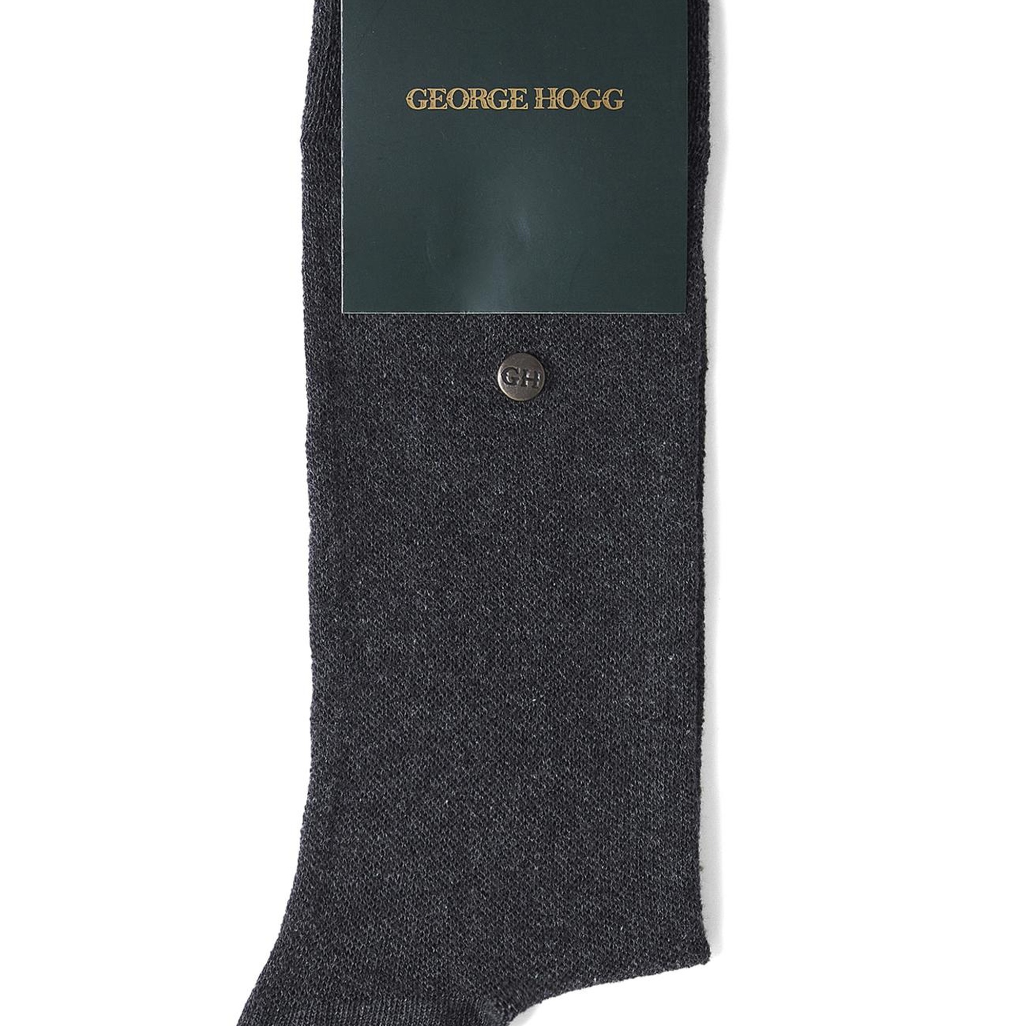 George Hogg Erkek Gri Çorap