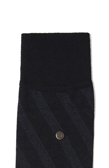  George Hogg Erkek Siyah Bambu Çorap