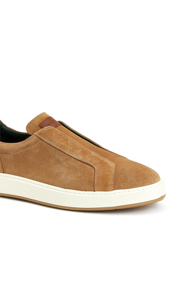  George Hogg Erkek Taba Süet Sneaker