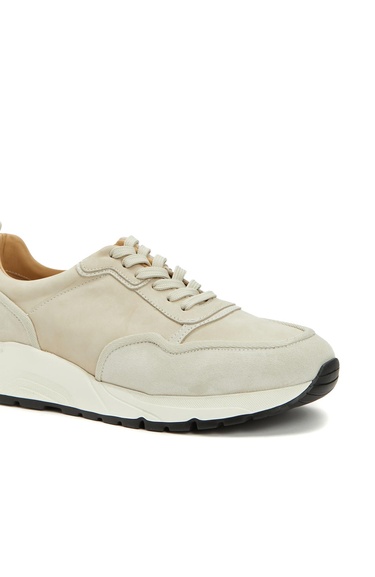  George Hogg Erkek Bej Süet Sneaker
