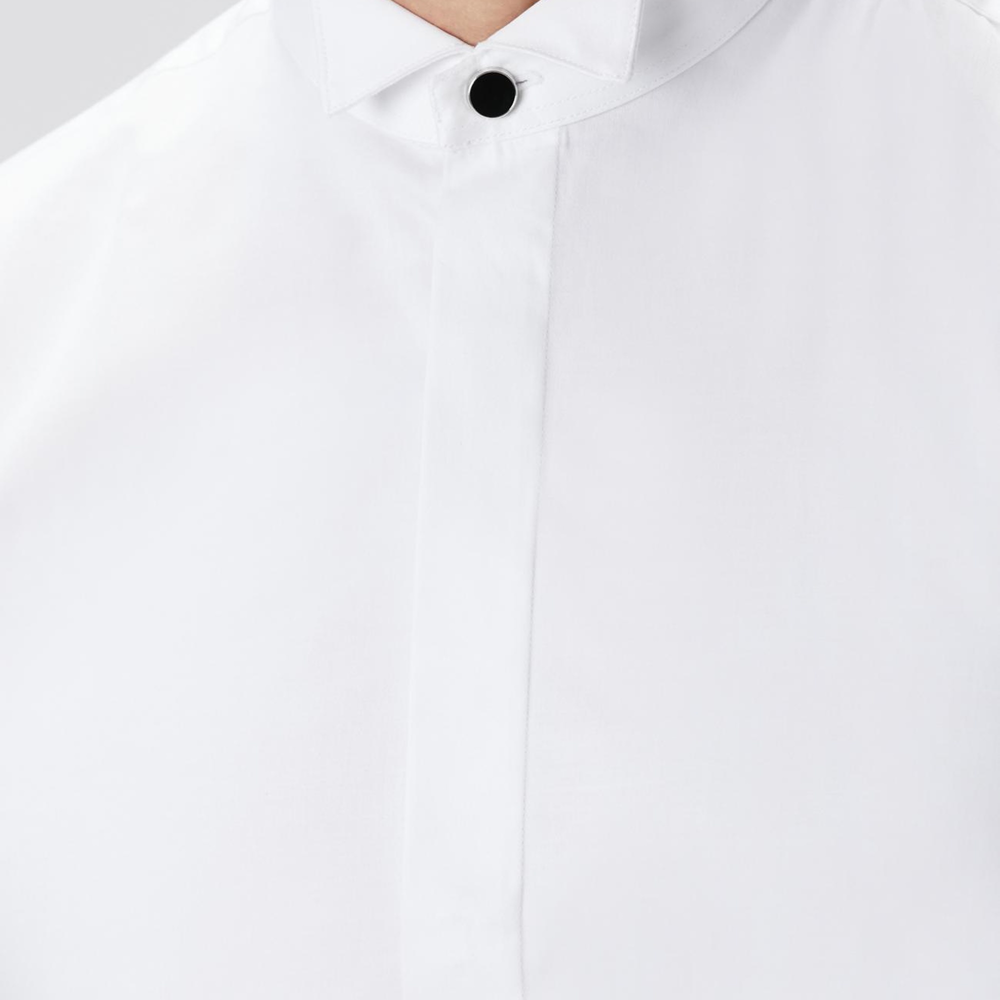 Network Erkek Beyaz Smokin Gömleği