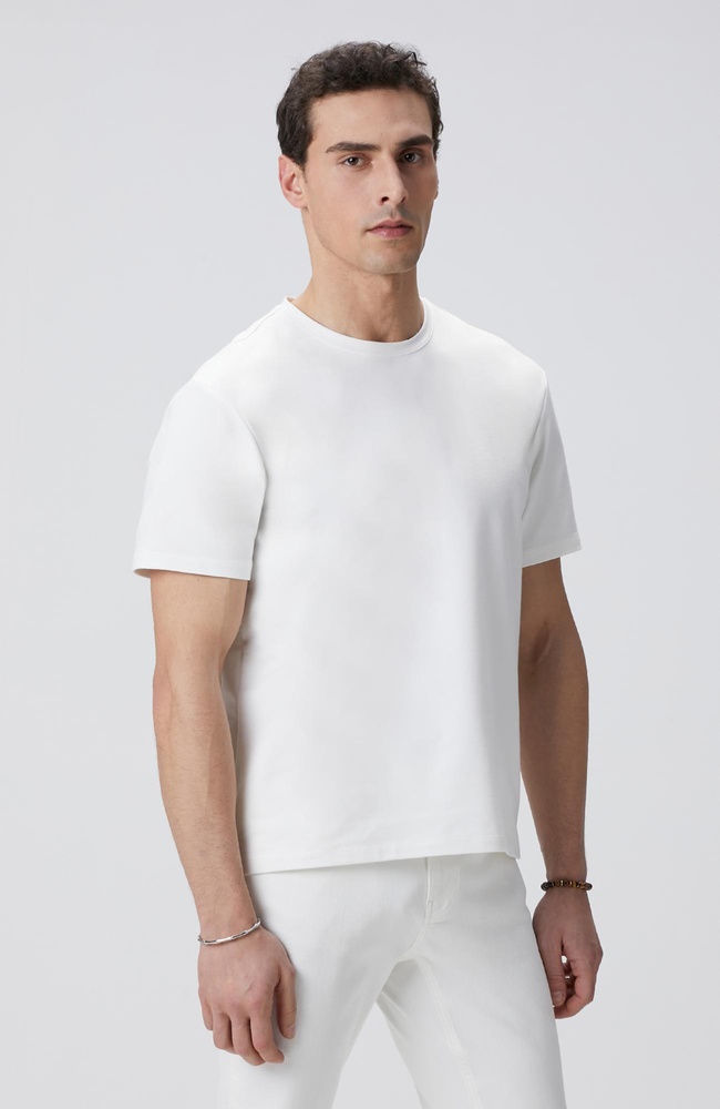  Network Erkek N-Tech Kırık Beyaz Basic T-shirt