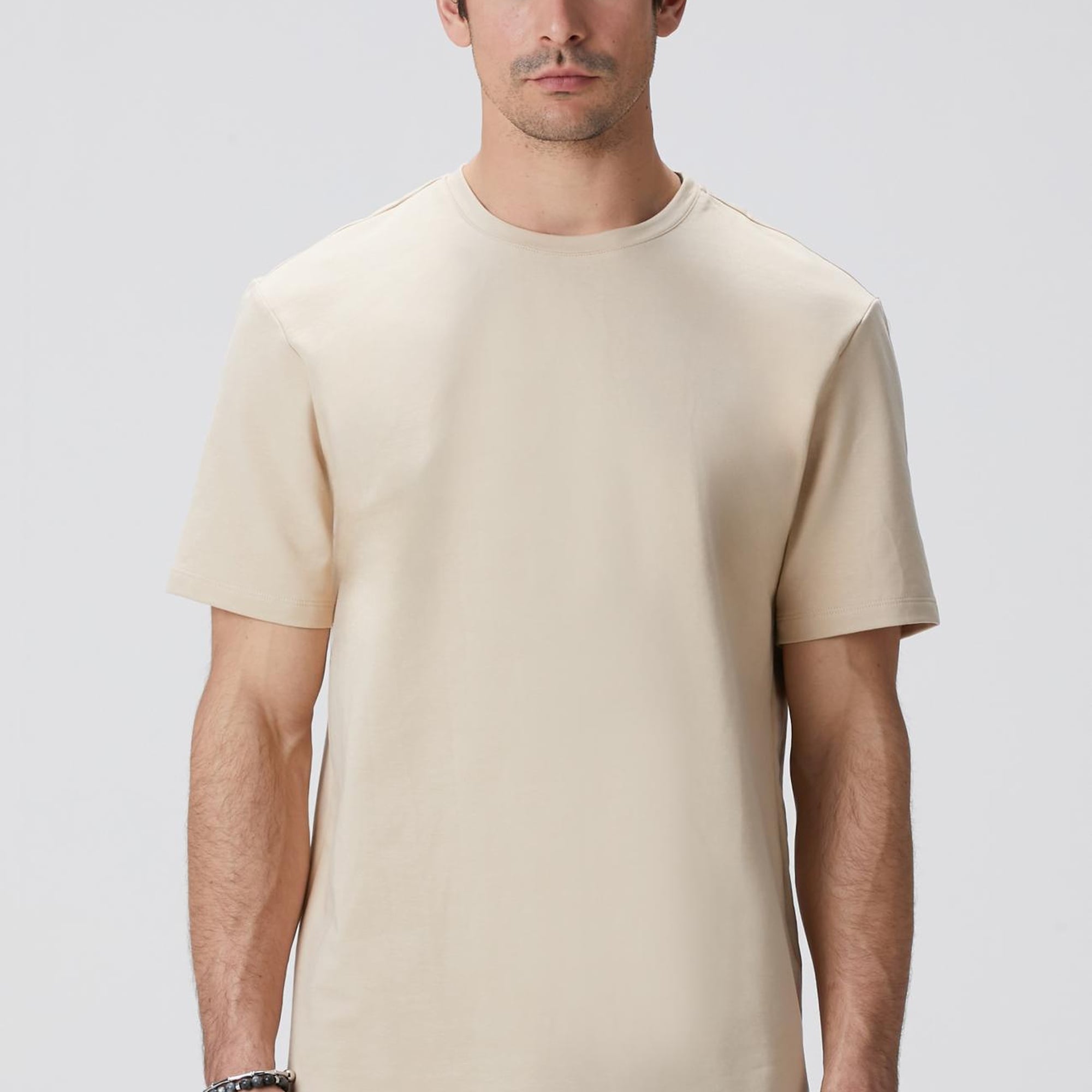 Network Erkek N-Tech Bej T-shirt