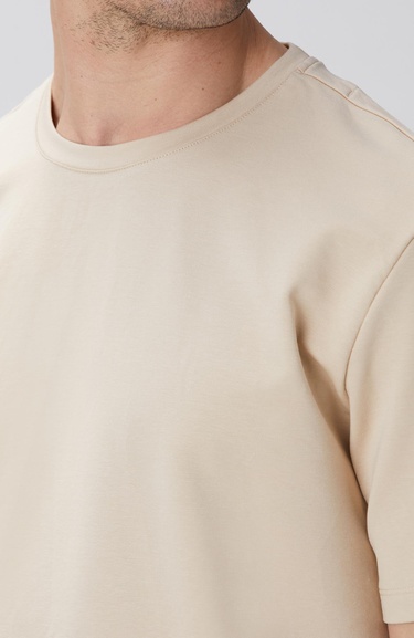  Network Erkek N-Tech Bej T-shirt