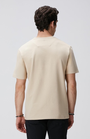  Network Erkek N-Tech Bej T-shirt