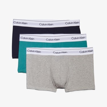  Calvin Klein Low Rise Trunk 3'lü Erkek Renkli Boxer