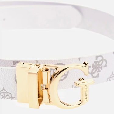  Guess Erica 4G Kadın Beyaz  Kemer