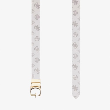  Guess Erica 4G Kadın Beyaz  Kemer