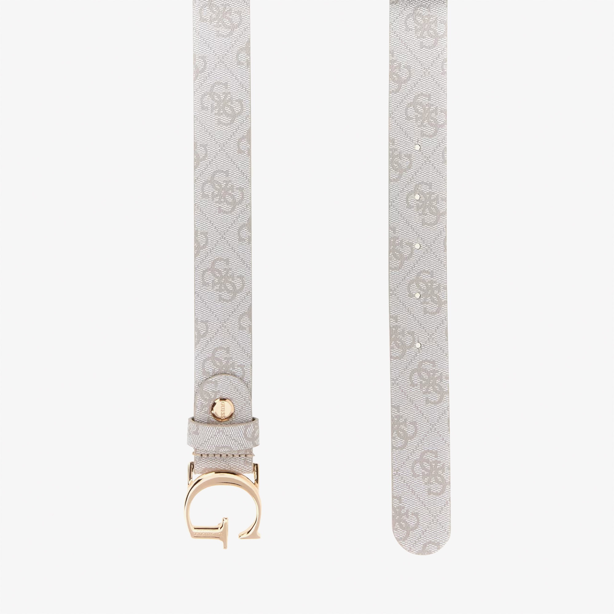 Guess Vikky Adjustable Pan Kadın Krem Kemer