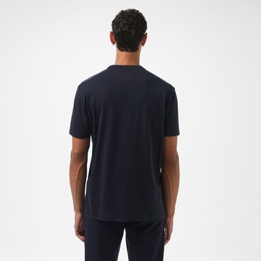  Armani Exchange Erkek Lacivert Bisiklet Yaka T-Shirt