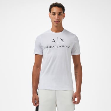  Armani Exchange Erkek Beyaz T-Shirt