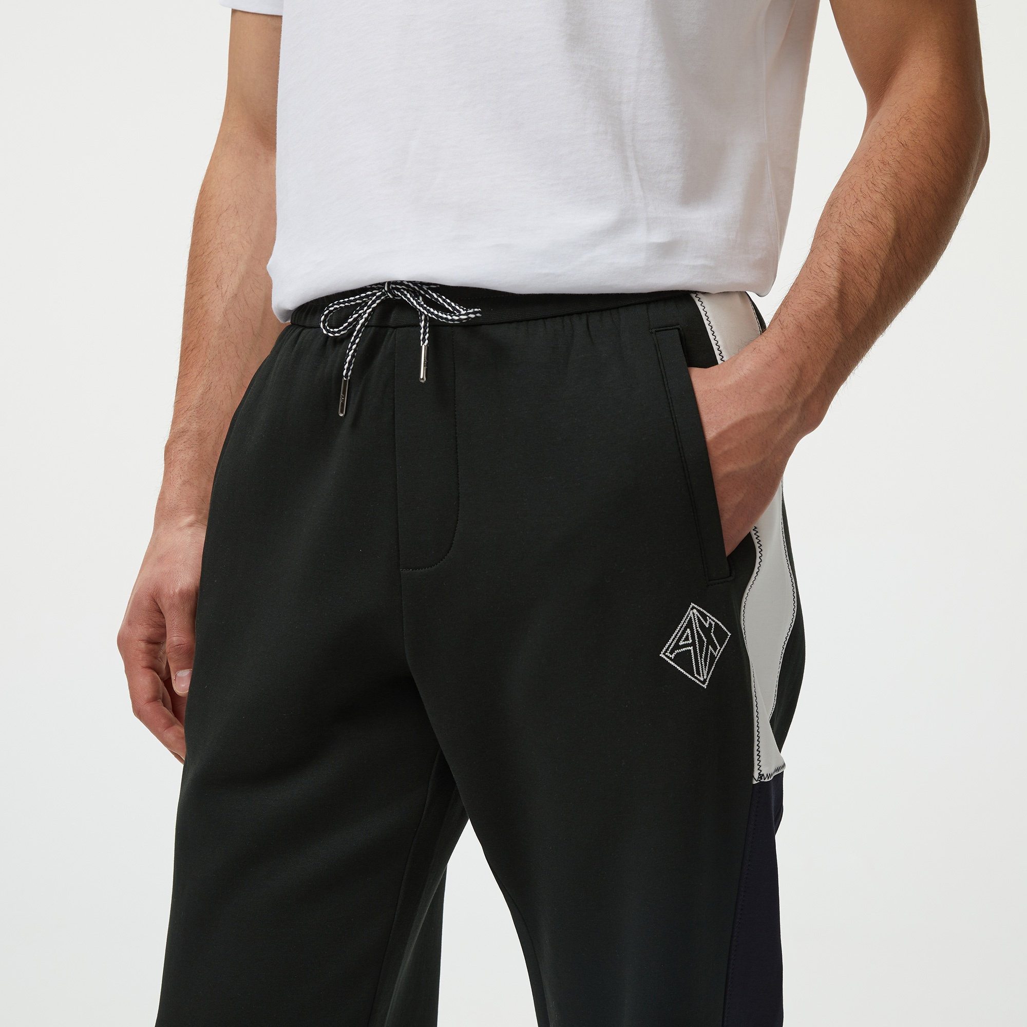 Armani Exchange Erkek Siyah Eşofman Altı