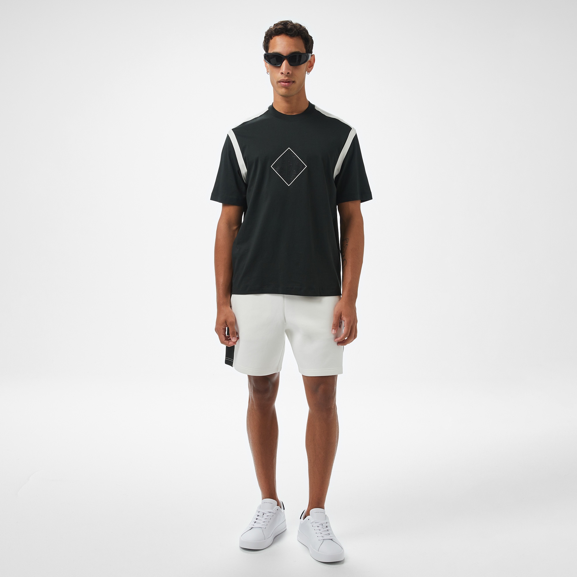 Armani Exchange Erkek Beyaz Şort