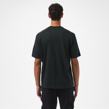  Armani Exchange Erkek Mavi Bisiklet Yaka T-Shirt