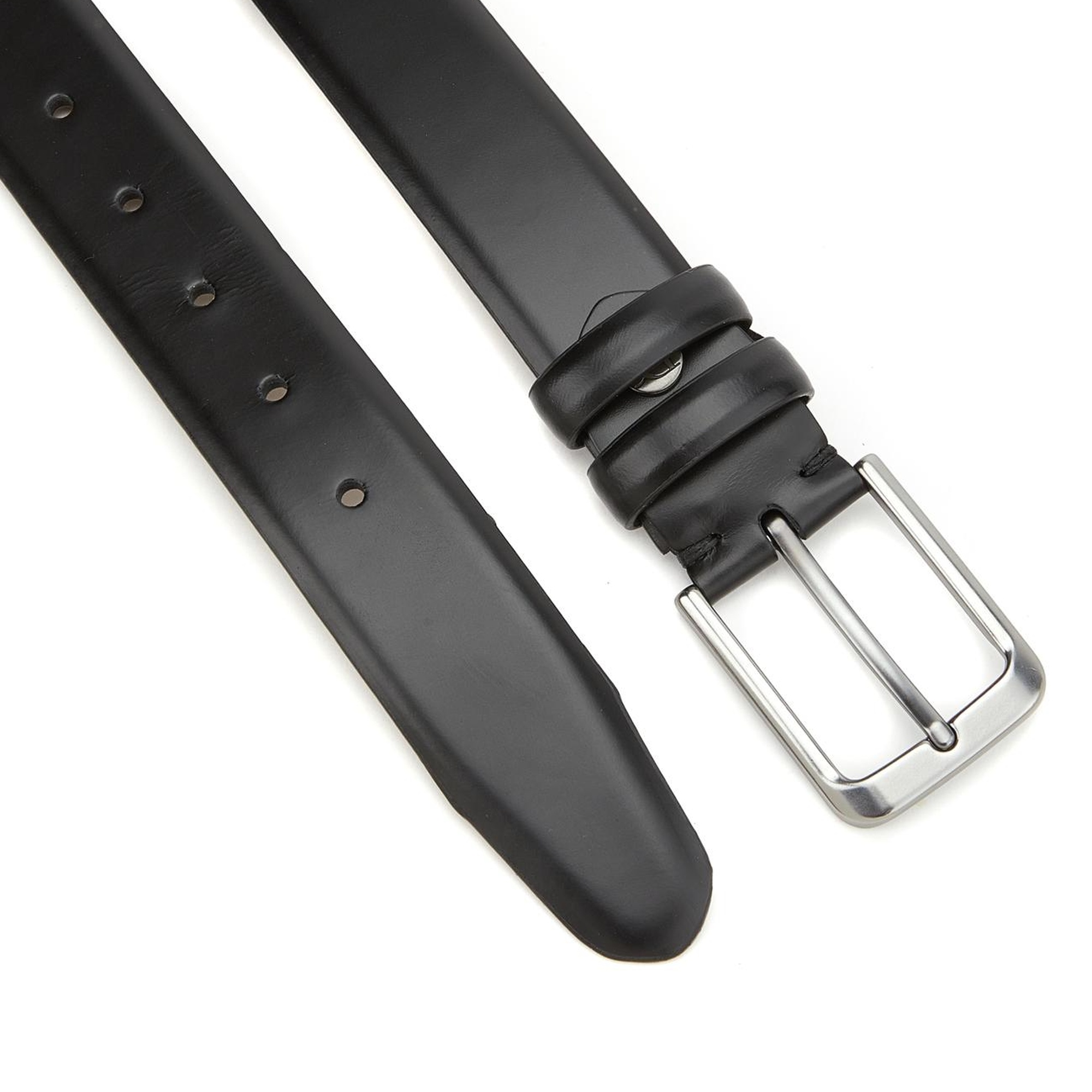 Divarese Erkek Siyah Deri Kemer