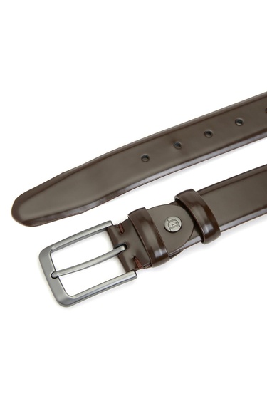  Divarese Erkek Kahverengi Deri Kemer