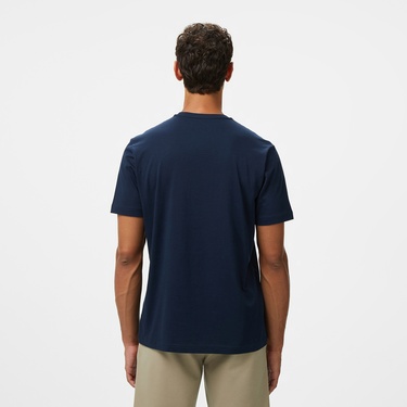  Nautica Erkek Lacivert Regular Fit Baskılı T-Shirt