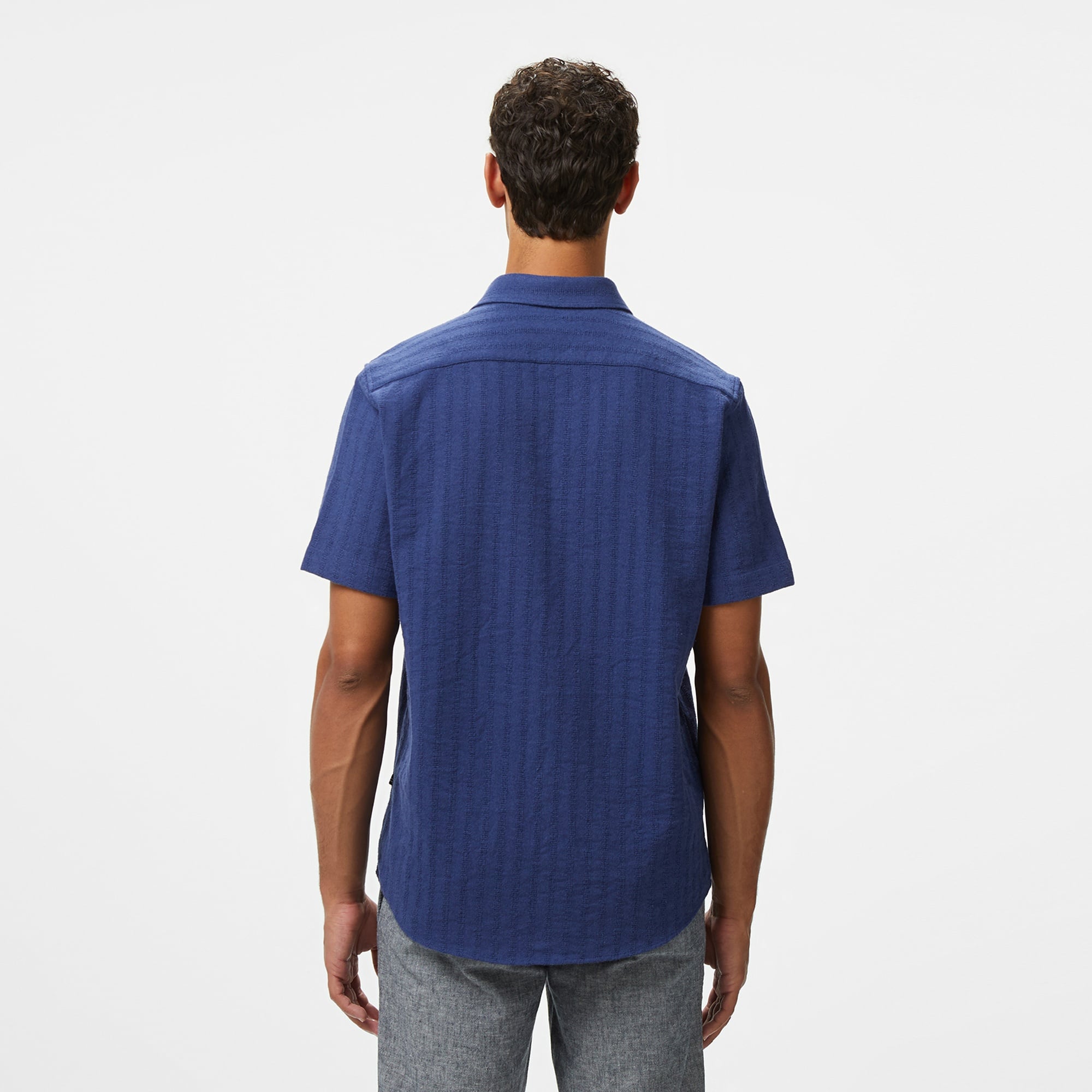 Nautica Erkek Lacivert Classic Fit Gömlek