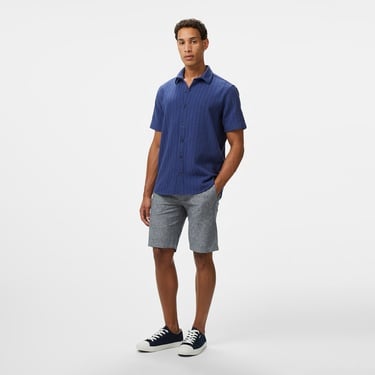  Nautica Erkek Lacivert Classic Fit Gömlek