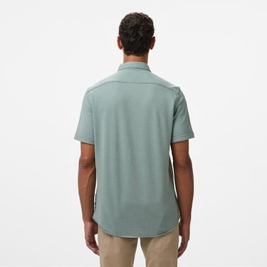  Nautica Erkek Yeşil Classic Fit Gömlek