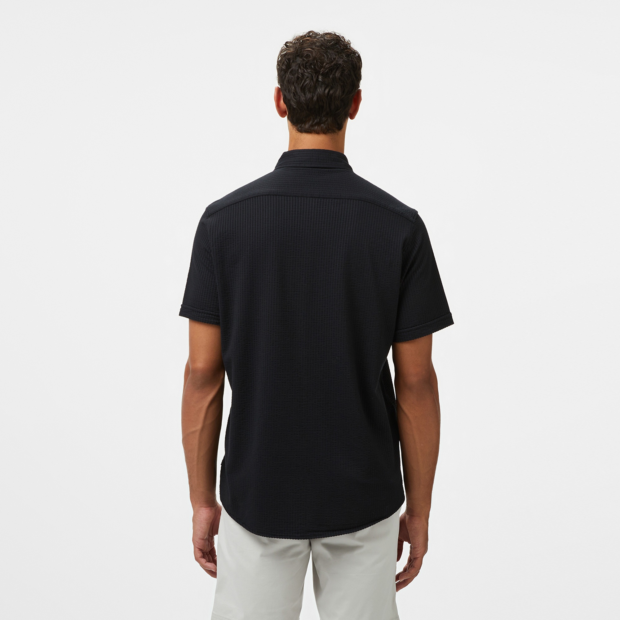 Nautica Erkek Siyah Classic Fit Gömlek