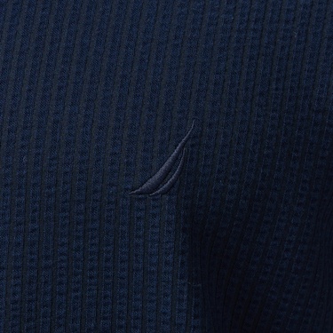  Nautica Erkek Lacivert Classic Fit Gömlek