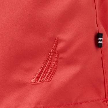  Nautica Erkek Kırmızı Regular Fit Suda Renk Değiştiren Deniz Şortu