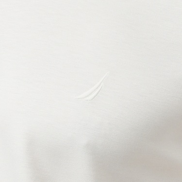  Nautica Erkek Krem Classic Fit T-Shirt