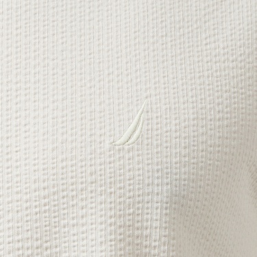  Nautica Erkek Krem Comfort Fit T-Shirt