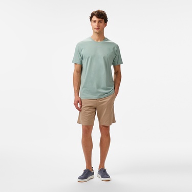  Nautica Erkek Yeşil Regular Fit Baskılı T-Shirt