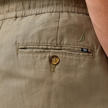  Nautica Erkek Yeşil Classic Fit Pantolon