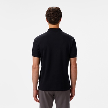  Nautica Erkek Siyah Classic Fit Polo Yaka T-Shirt